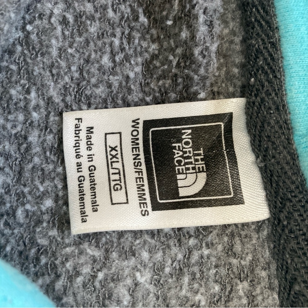 The North Face Hoodie Women's Sz XXL Gray Regular Fit Long Sleeve Pullover - Picture 12 of 16